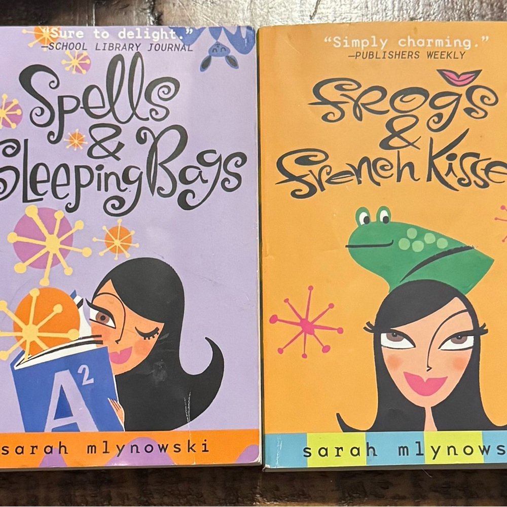 Spells & Sleeping Bags and Frogs & French Kisses Books